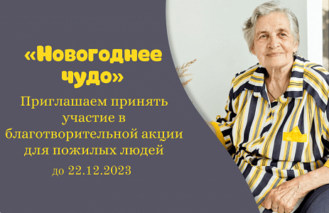 Благотворительная акция "Новогоднее чудо"